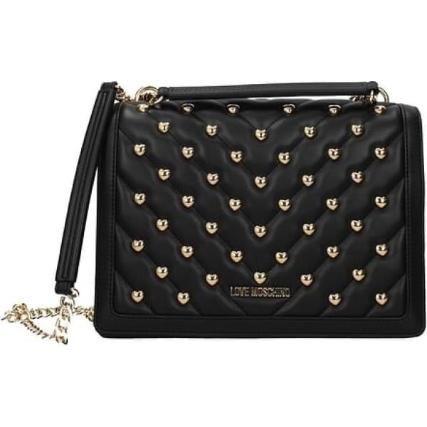 borsa a spalla Love Moschino nero