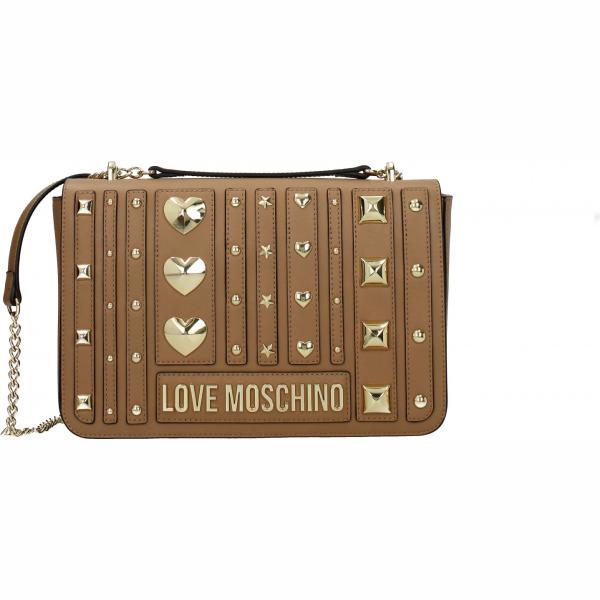 borse a spalla Love Moschino marrone