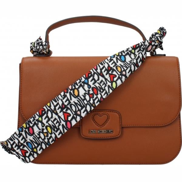 borsa a mano Love Moschino marrone