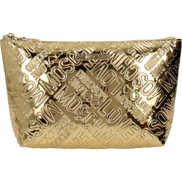 Pochette oro Love Moschino giallo