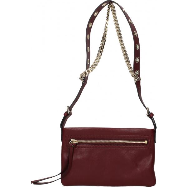 Borsa a spalla con manico rosso Valentino Red rosso