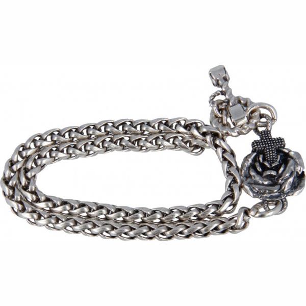 Bracciale 100% nichel fatto a mano rosa Pietro Ferrante