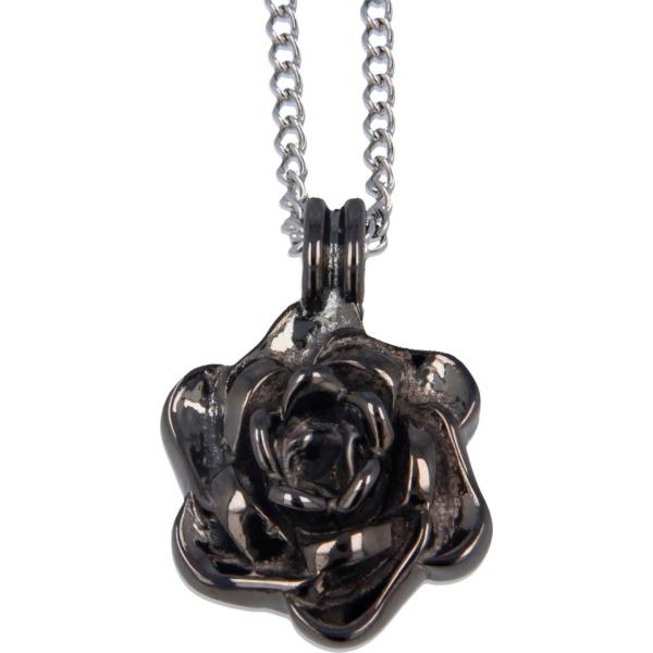 Collana ipoallergenico nero e rosa Pietro Ferrante