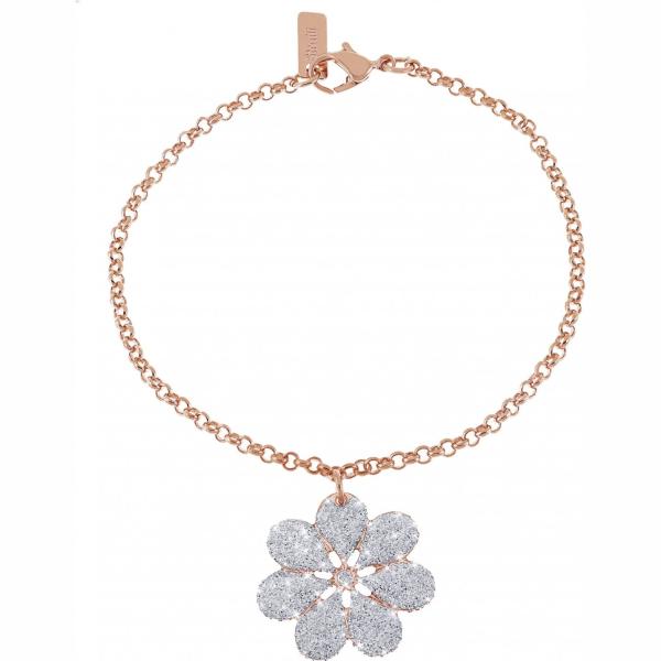Bracciale petite glitter in ottone oro Stroili