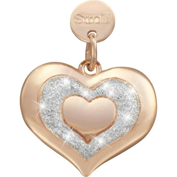Charm glitter in argento 925 Stroili