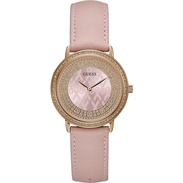 Orologio con cinturino rosa Guess