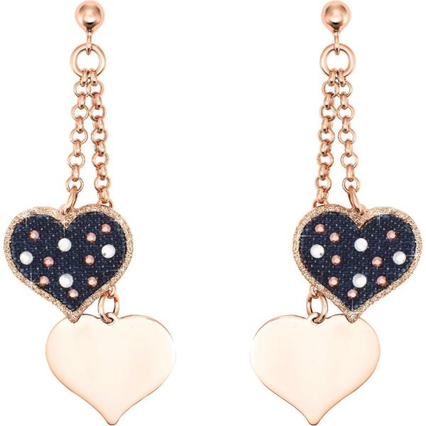 Orecchini glitter in ottone Stroili