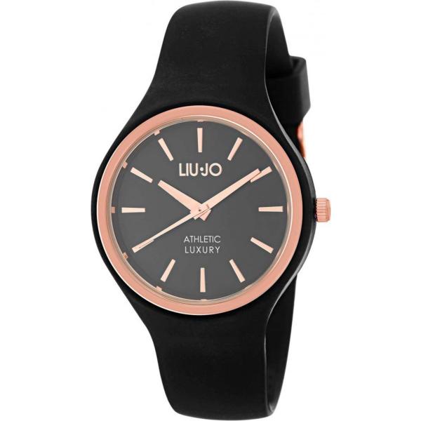 Orologio con cinturino nero LiuJo