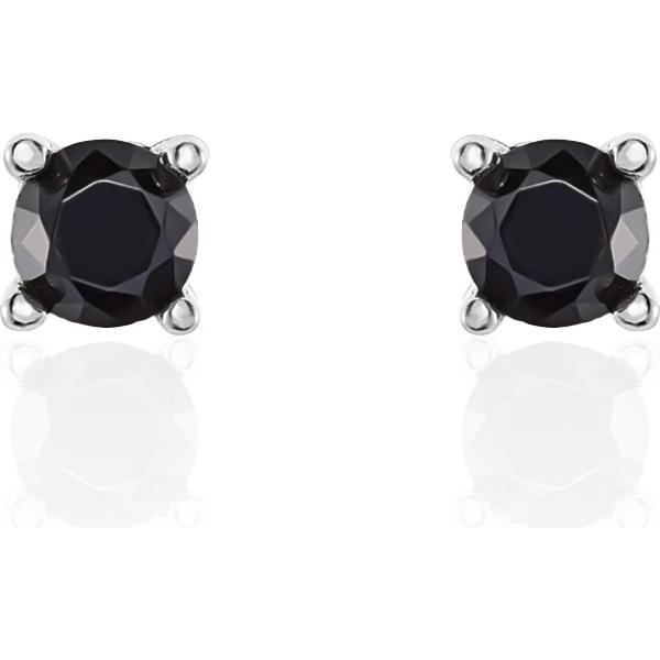 Orecchini in argento 925 nero e argento Stroili