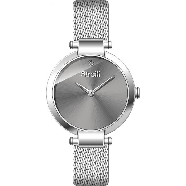 Orologio con cinturino argento Stroili