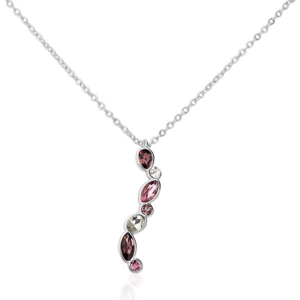 Collana girocollo rosa Stroili