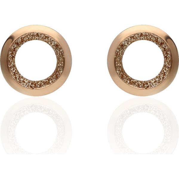 Orecchini glitter in ottone Stroili