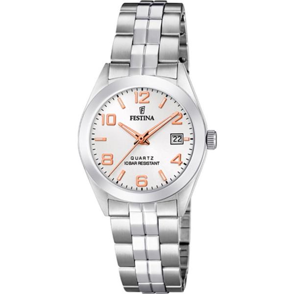 Orologio con cinturino argento Festina