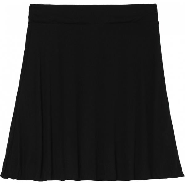 Gonna a ruota a coste in in maglia nero Tezenis