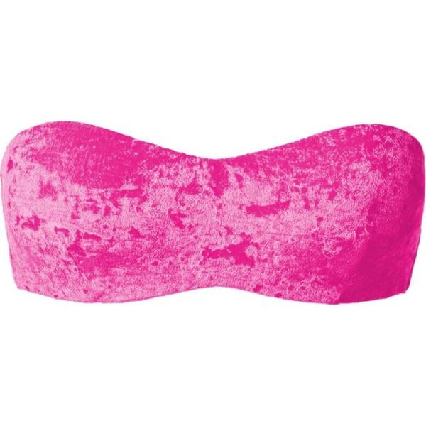 Bikini con fiocco e fasce in velluto traspirante rosa Calzedonia rosa
