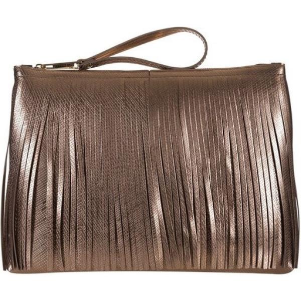 Pochette fantasia con frange e zip Gum By Gianni Chiarini Design
