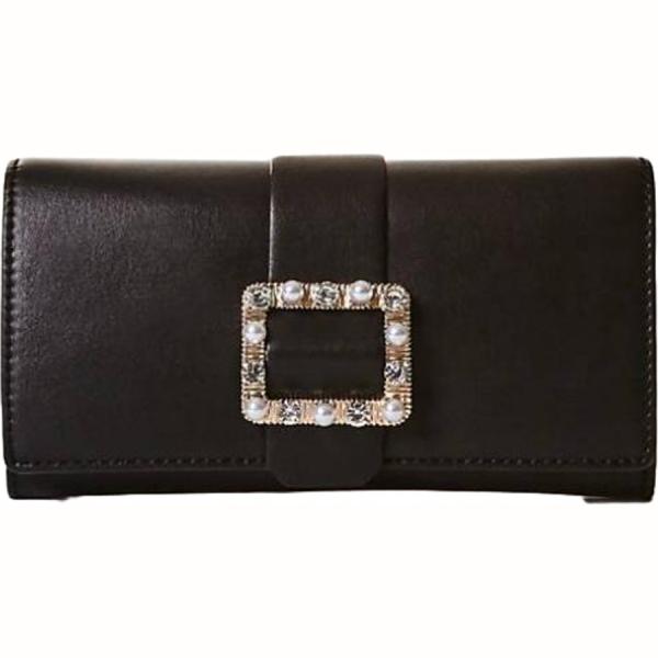 Pochette con perle e fibbia in ecopelle con tracolla removibile Guess