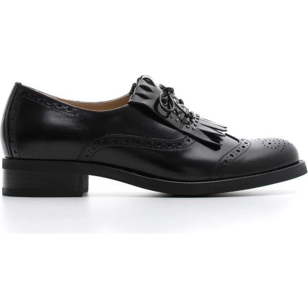 Scarpe stringate con frange nero Nero Giardini