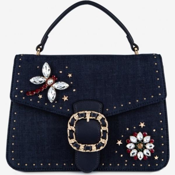 Borsa a tracolla in denim Liu Jo