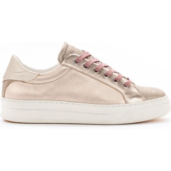 Sneakers effetto martellato con lacci Crime London