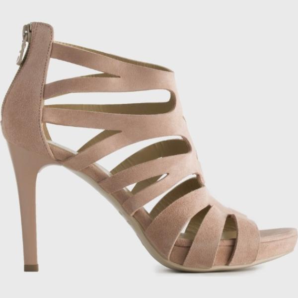 Sandali con zip Nerogiardini