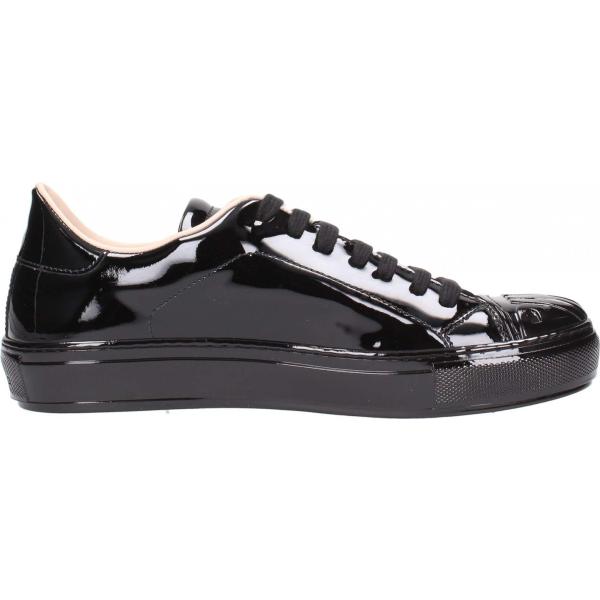 Sneakers effetto vernice con logo Pinko