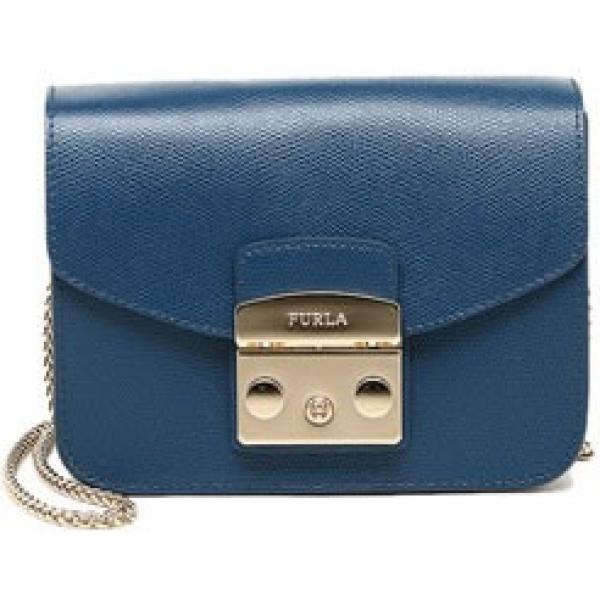 Catena mini in pelle con tracolla removibile Furla