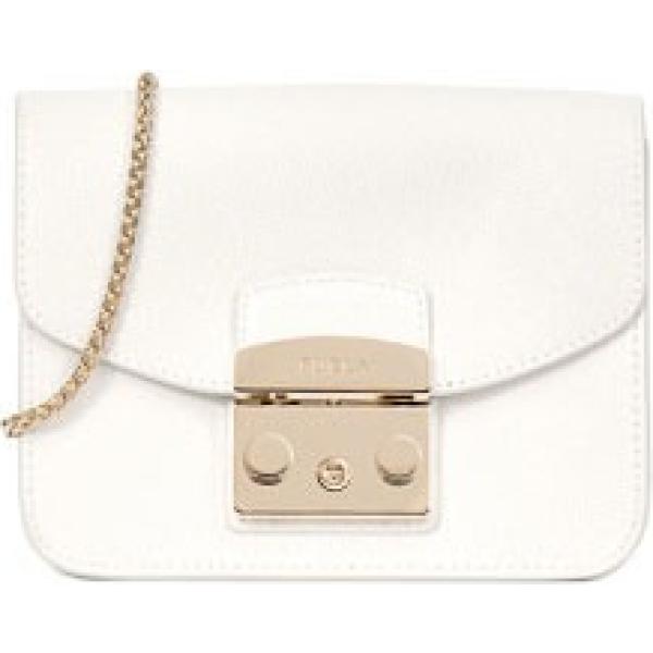 Catena mini in pelle con tracolla removibile Furla