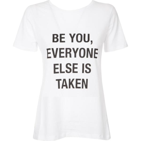 T-shirt con nodi e stampa con scollo a maniche corte Guess