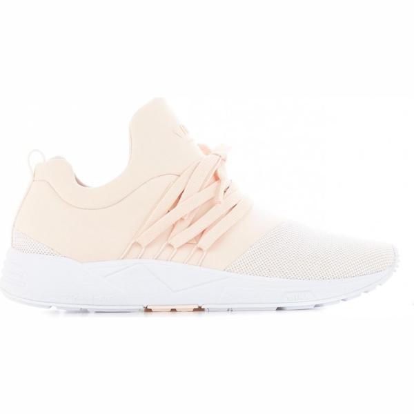Sneakers con stampa e lacci rosa Arkk