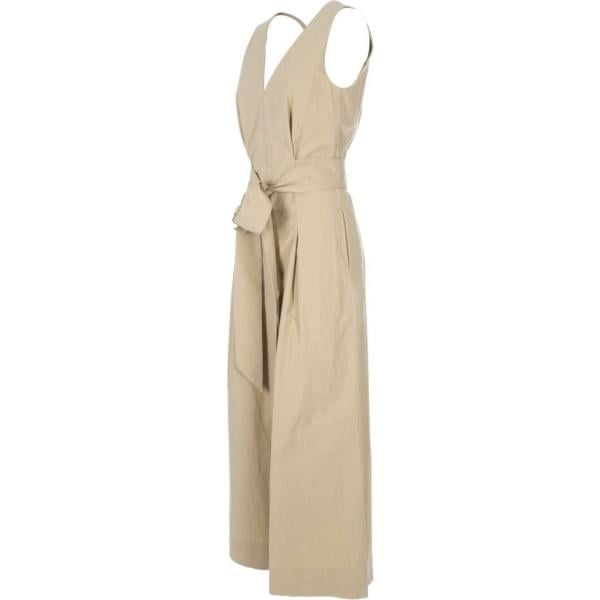 Tuta scollatura con zip elasticizzato beige Marella