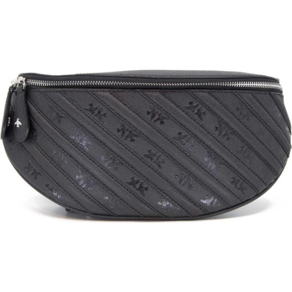 Marsupio con stampa e zip con logo Pinko