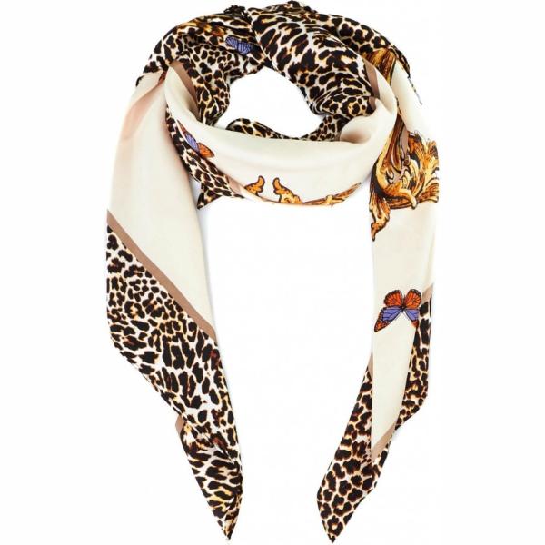 Sciarpa con stampa beige Liu jo