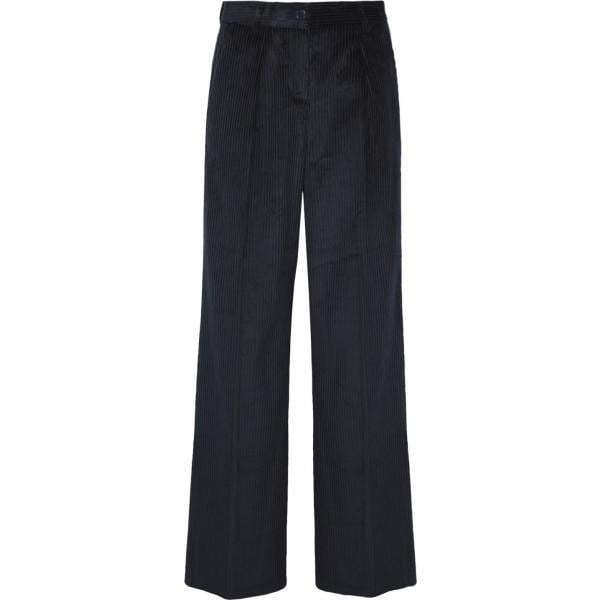 Pantalone made italy a coste vita alta in velluto 8 by YOOX