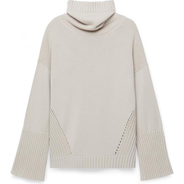 Maglia made italy a coste collo a dolcevita Falconeri