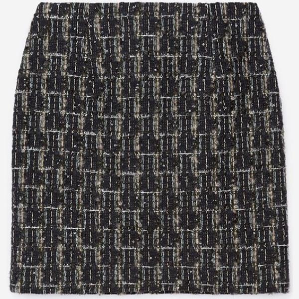 Gonna tweed grigio The Kooples