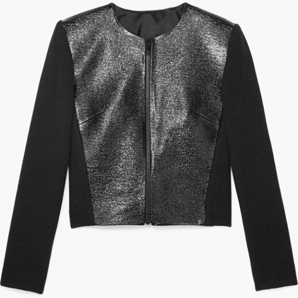 Giacca taglio dritto nero The Kooples
