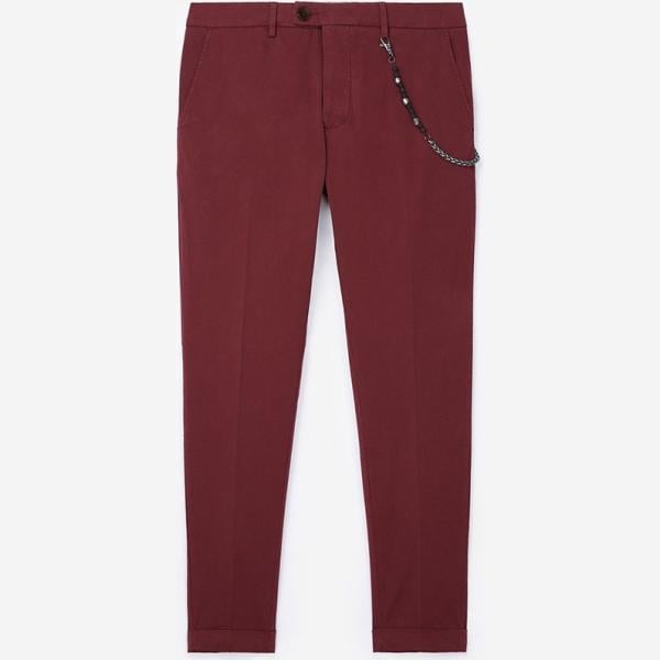 Pantalone bordeaux The Kooples