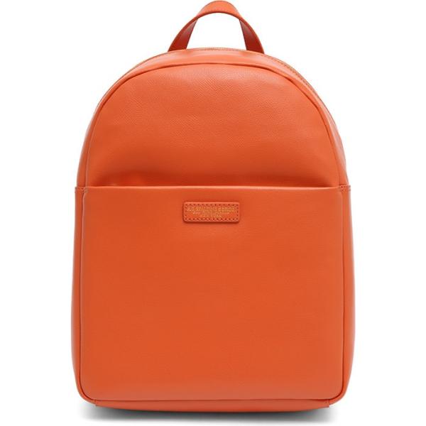 Zaino con taschini e stampa con spalline arancione Spalding Bros U/D arancione