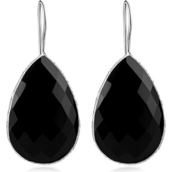 Orecchini in sterling 925 nero e argento Ailoria nero