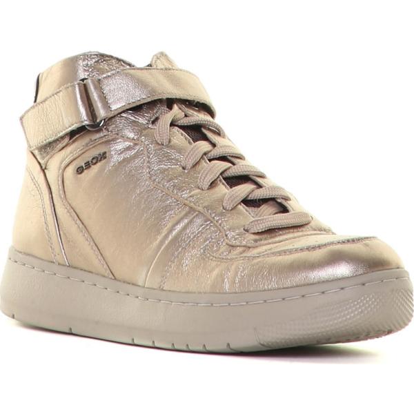 Sneakers effetto metallizzato con lacci Geox Scarpe