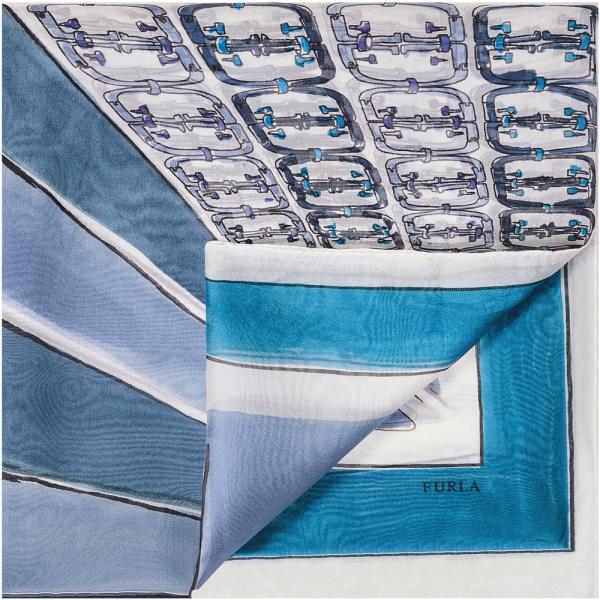 Sciarpa blu Furla
