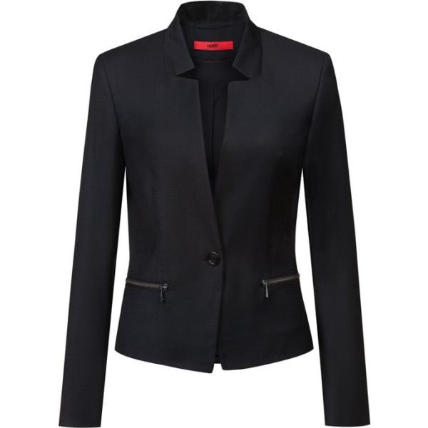 Giacca collo con revers in cupro Hugo