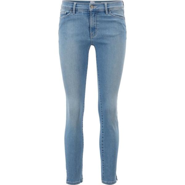 Jeans skinny in denim blu Boss