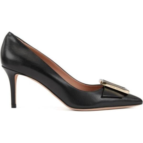 Décolleté montone in pelle Boss