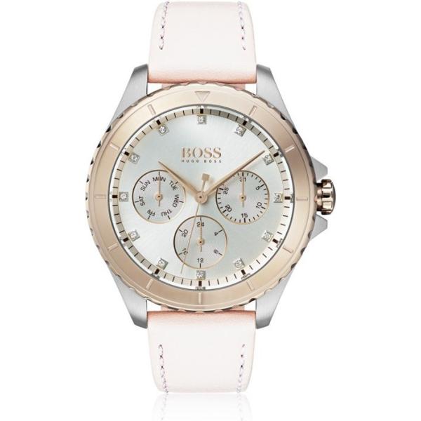 Orologio con cinturino in acciaio inox Boss