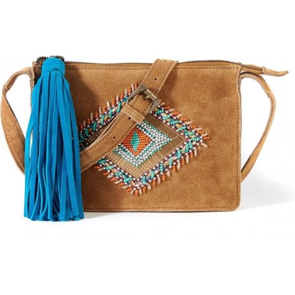 Pochette contrasto in denim La Redoute Collections