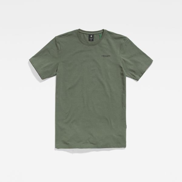 t-shirt G-Star RAW verde con stampe