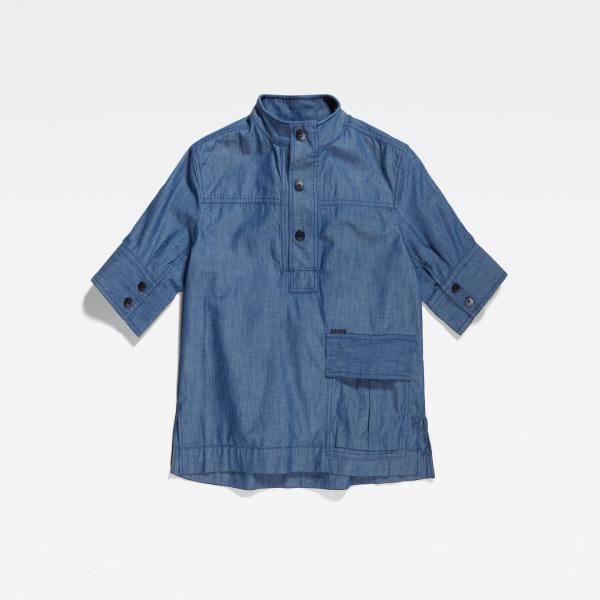 camicie a manica corta G-Star RAW blu