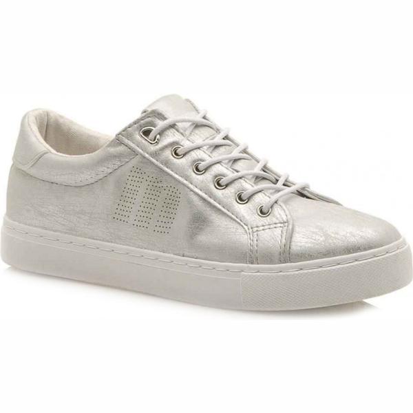 Sneakers con punta tonda argento Mustang